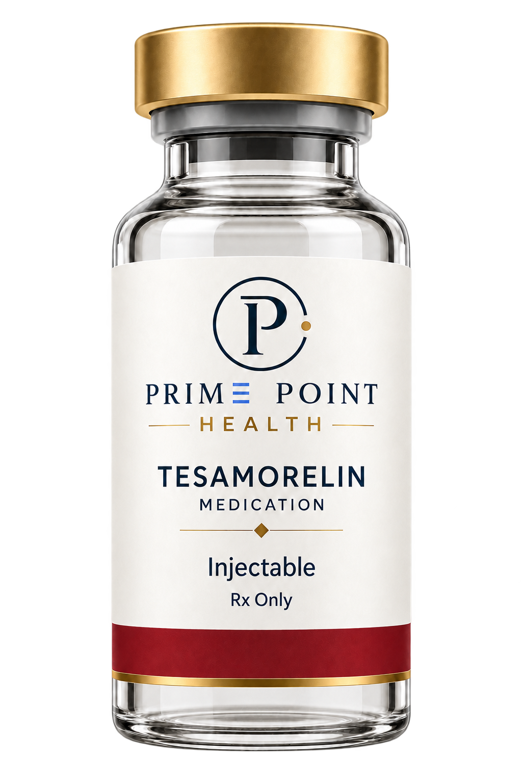 Tesamorelin injection bottle